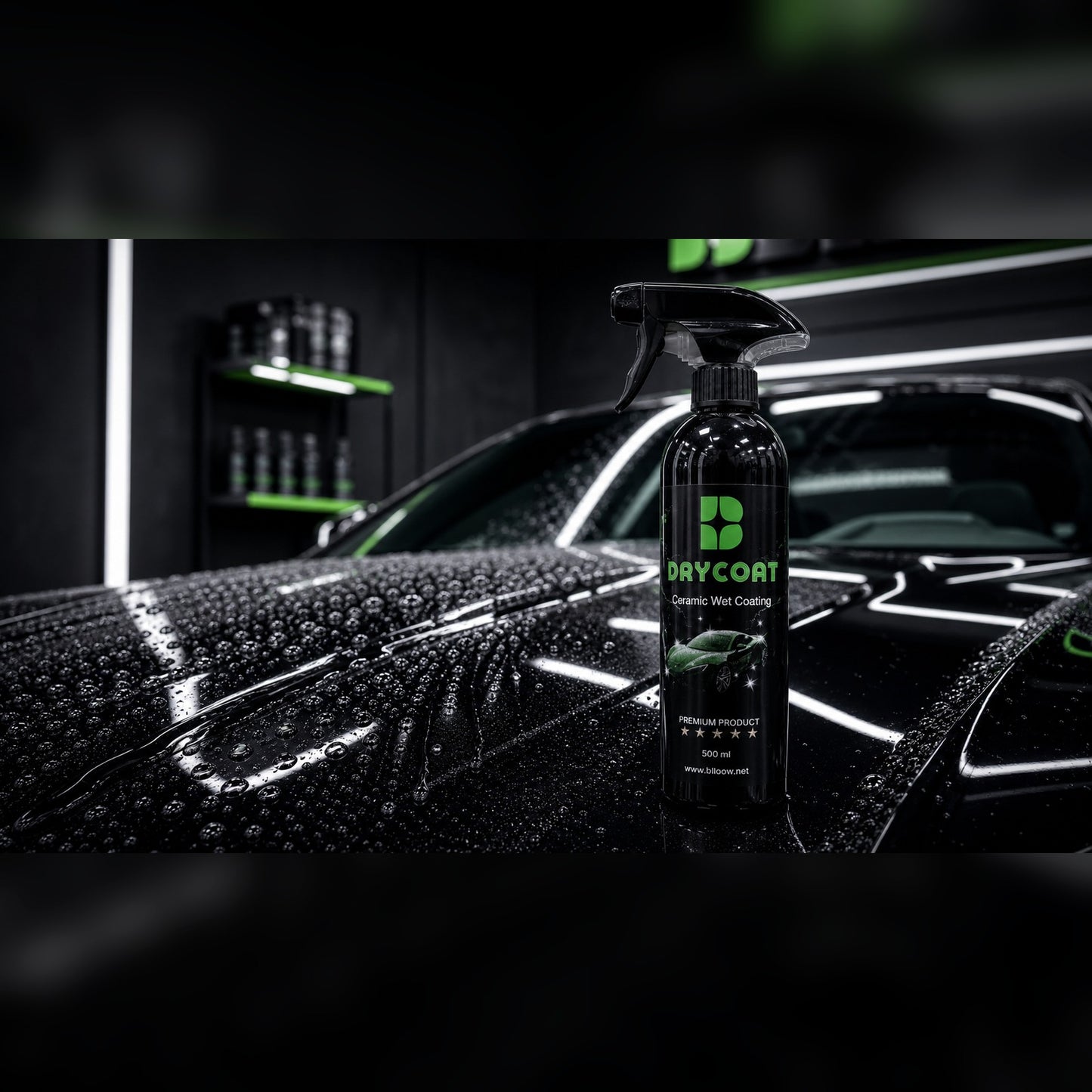 Recubrimiento Cerámico Hidrofóbico en Spray · DryCoat | BLLOOW