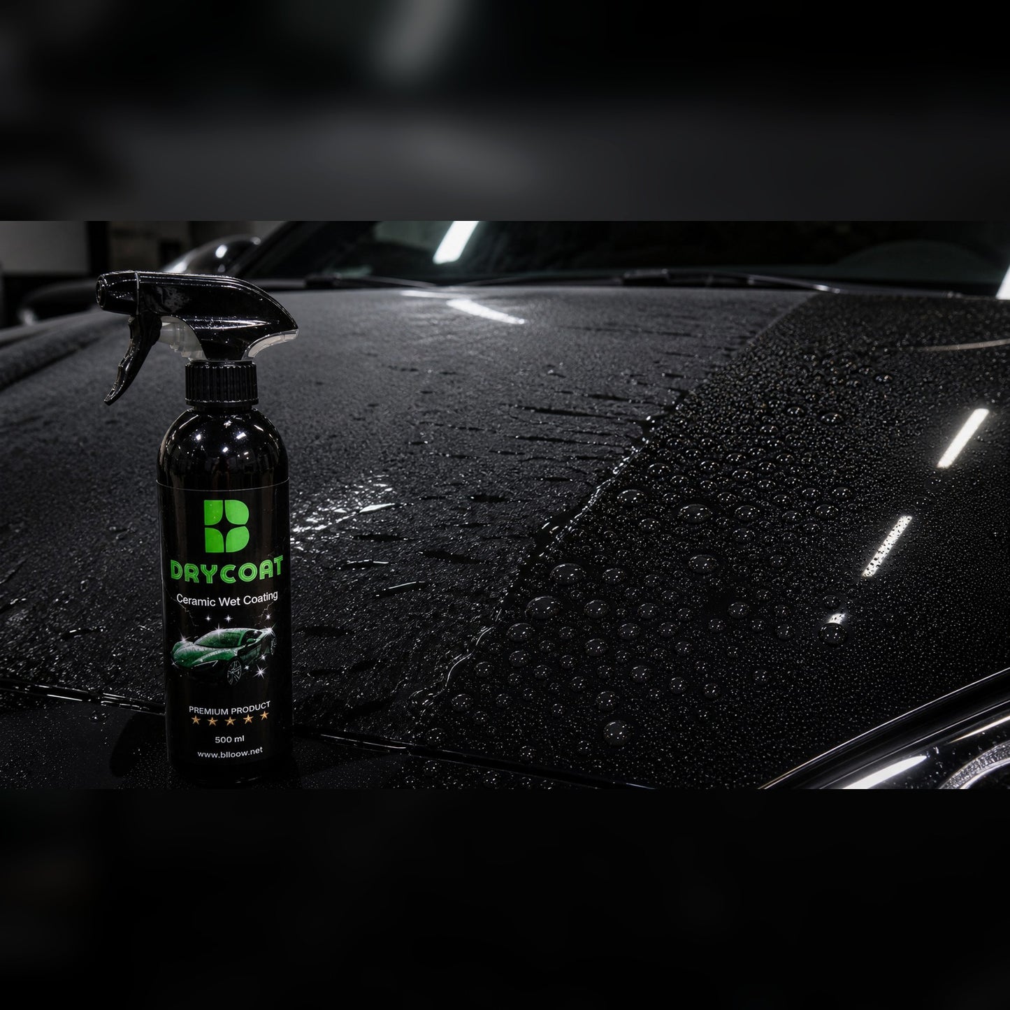 Recubrimiento Cerámico Hidrofóbico en Spray · DryCoat | BLLOOW